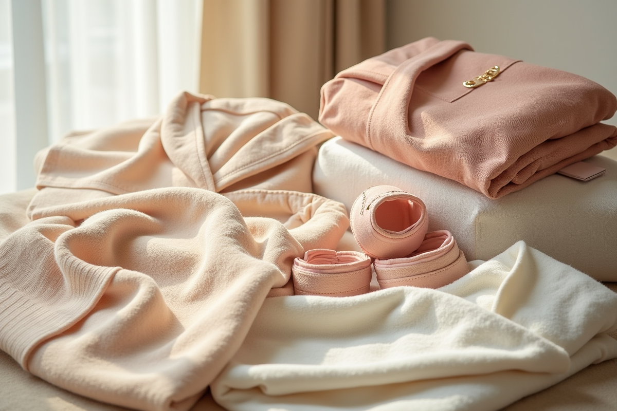 Vêtements et accessoires tendance en studio 2025
